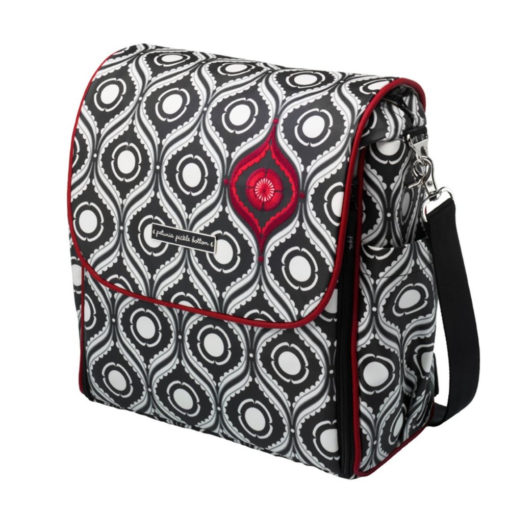 Petunia Pickle Bottom Boxy Backpack Diaper Baby Bag & Wanderlust Wallet